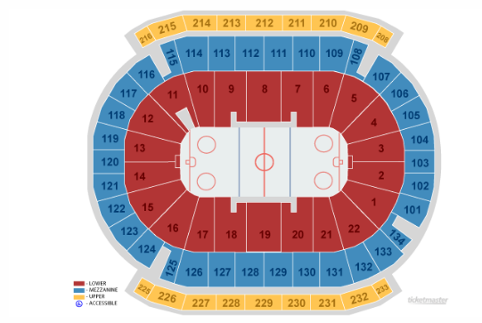 Devils Seating Chart